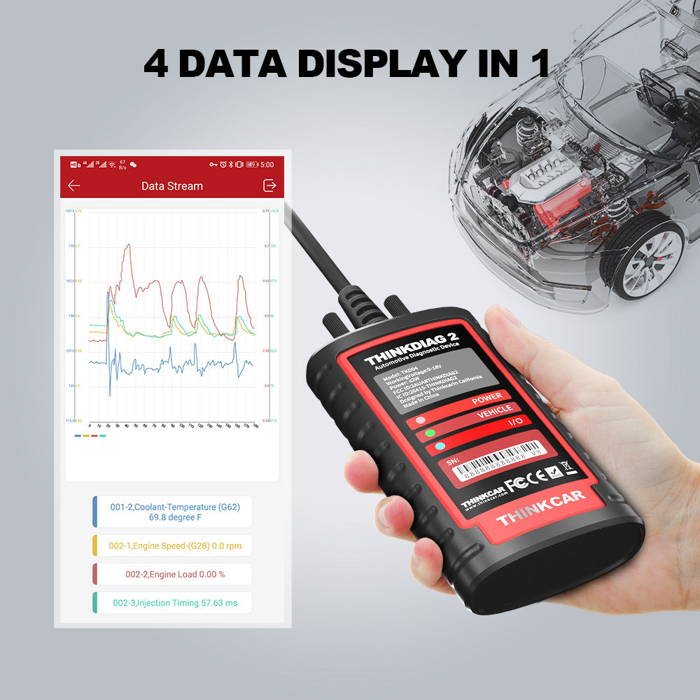 Star card ThinkDiag2 one year free software car failure detector supports CANFD protocol overseas version – image 10
