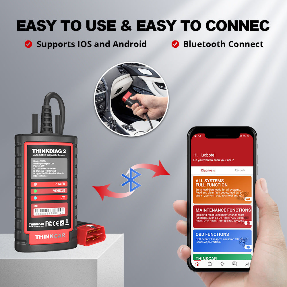Star card ThinkDiag2 one year free software car failure detector supports CANFD protocol overseas version – image 16