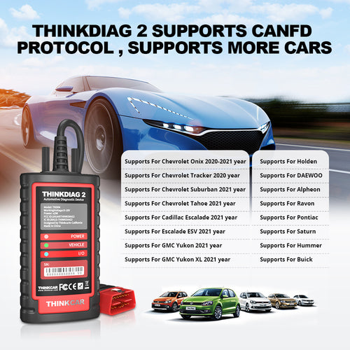 Star card ThinkDiag2 one year free software car failure detector supports CANFD protocol overseas version – image 3