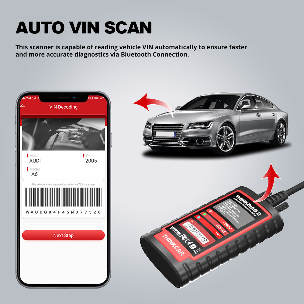Star card ThinkDiag2 one year free software car failure detector supports CANFD protocol overseas version – image 11