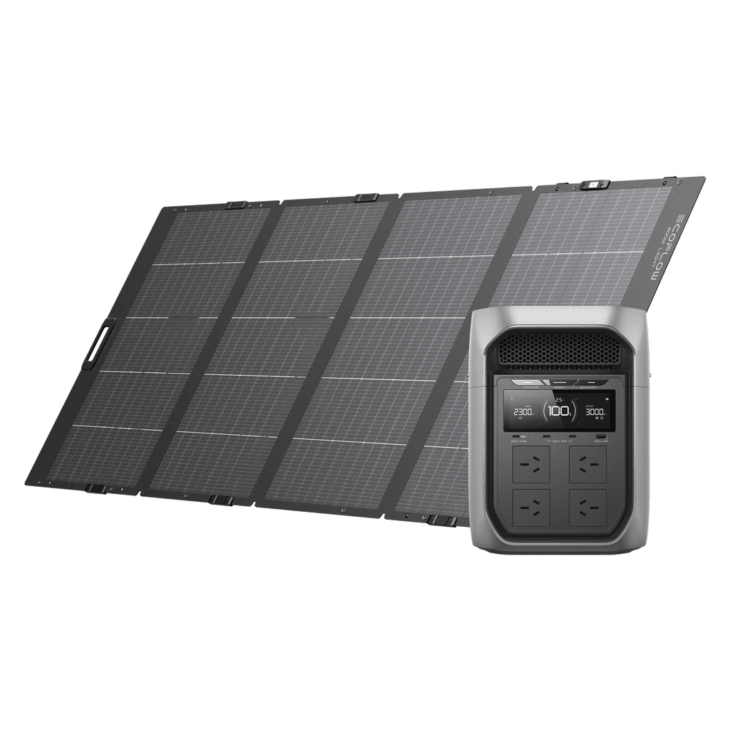 EcoFlow DELTA 3 Max Plus Portable Power Station | 3000W | 2048Wh