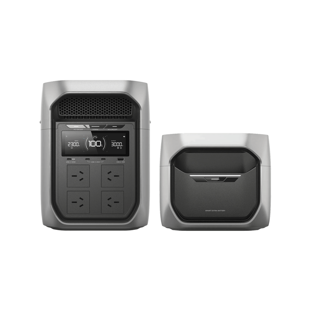 EcoFlow DELTA 3 Max Plus Portable Power Station | 3000W | 2048Wh