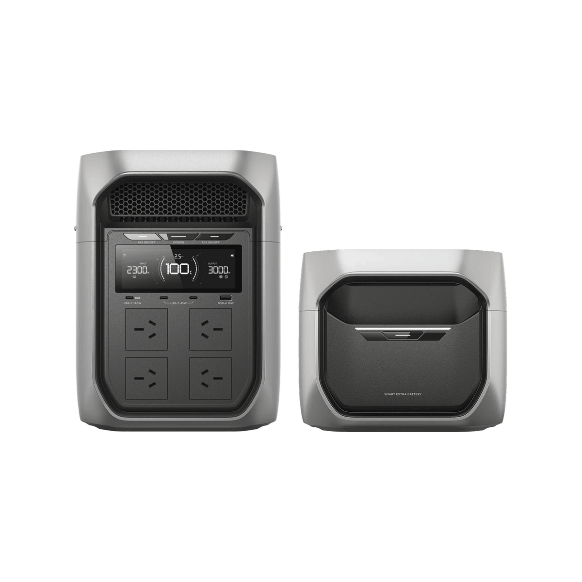 EcoFlow DELTA 3 Max Plus Portable Power Station | 3000W | 2048Wh