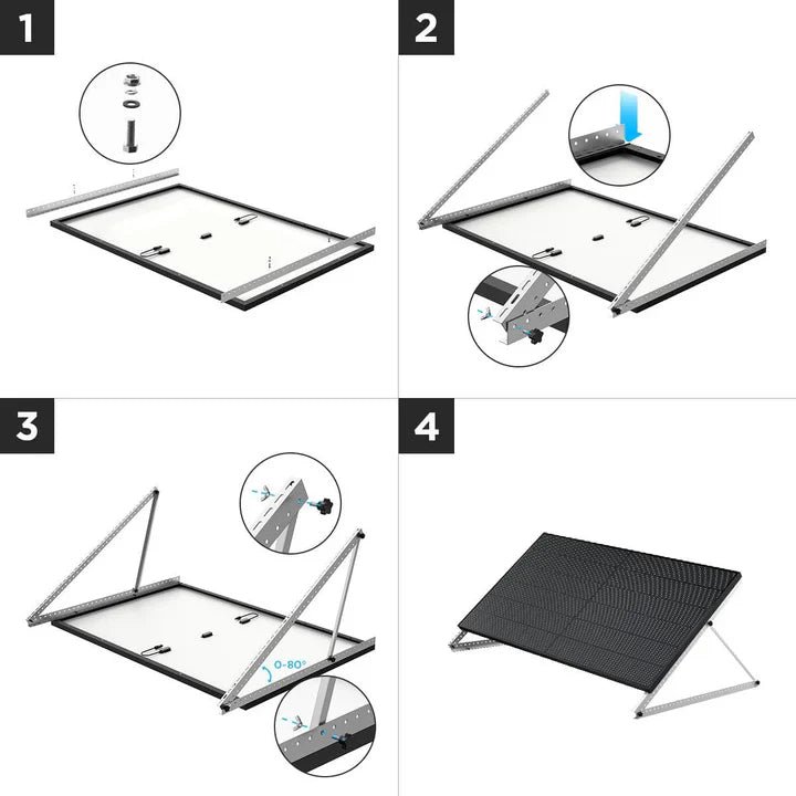 EcoFlow 50" Tilt Mount Bracket