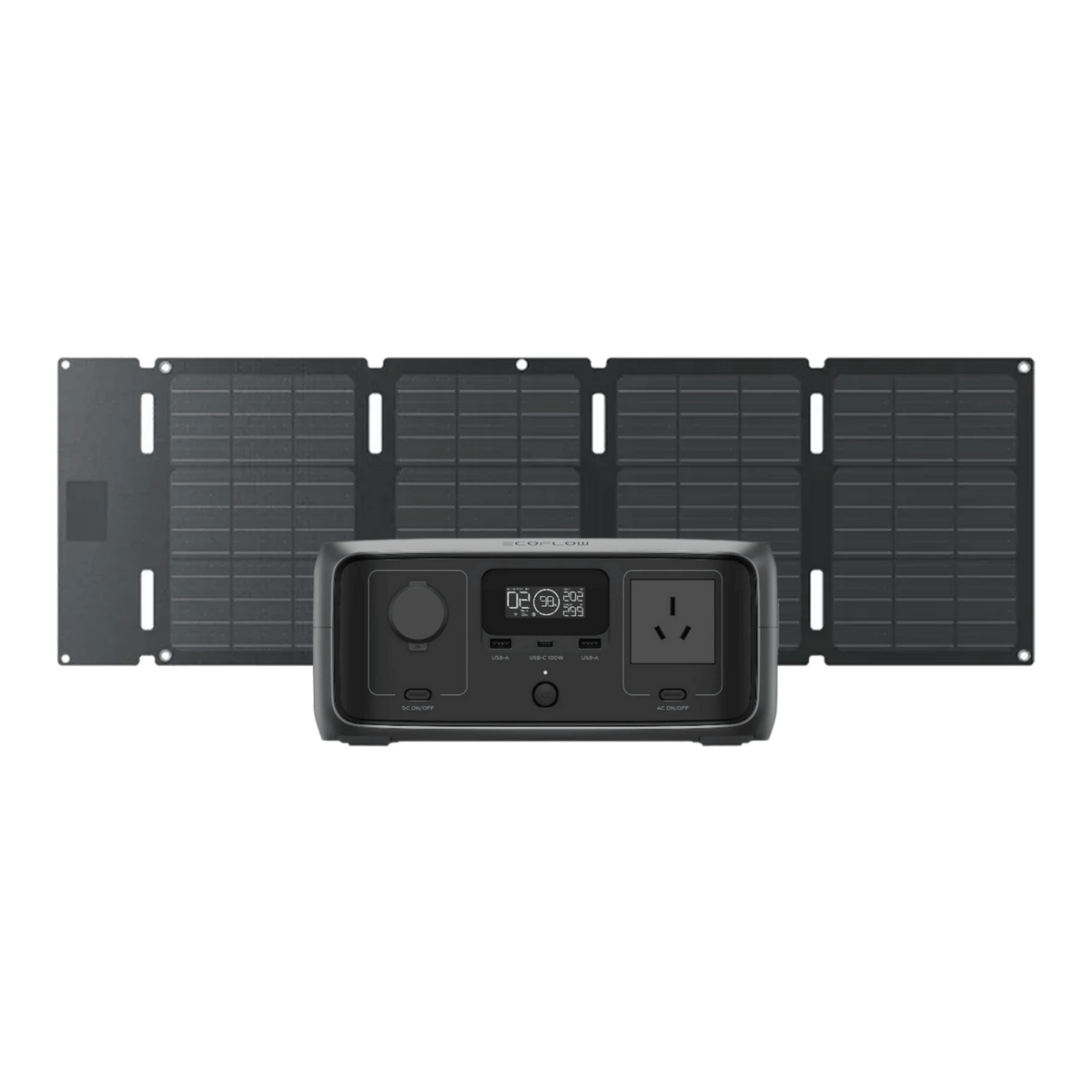 EcoFlow RIVER 3 UPS+ 45W Solar Panel Type-C