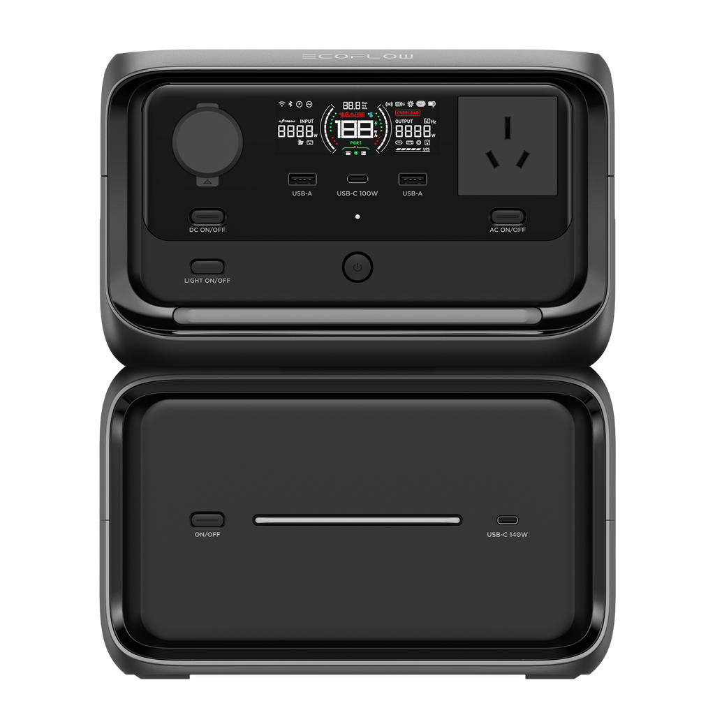 Ecoflow RIVER 3 Max Plus Portable Power Station | 600W | 858Wh
