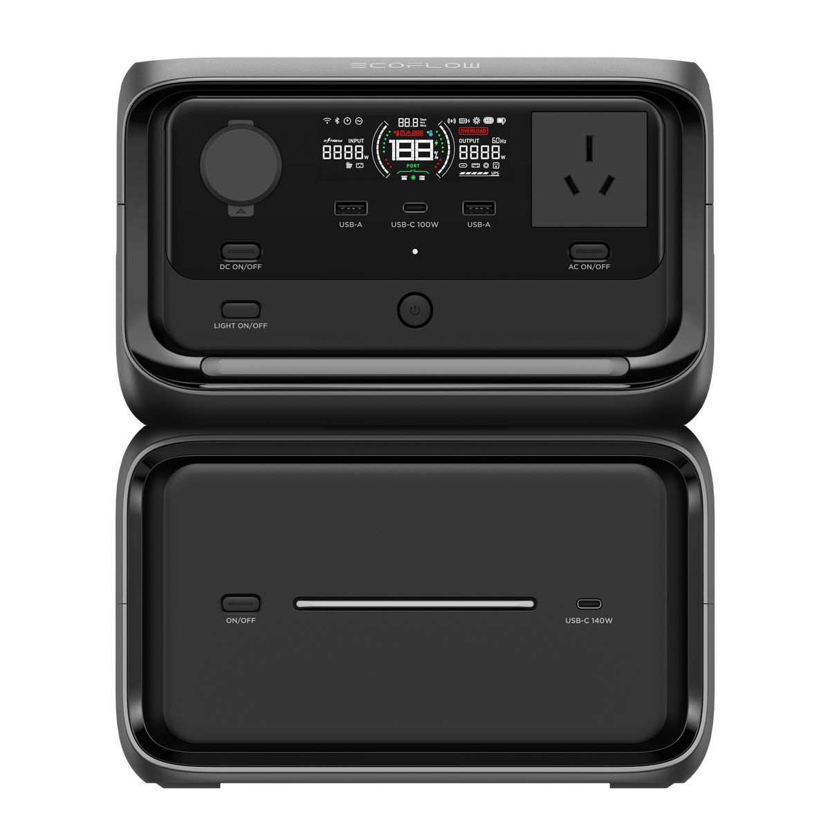 Ecoflow RIVER 3 Max Plus Portable Power Station | 600W | 858Wh