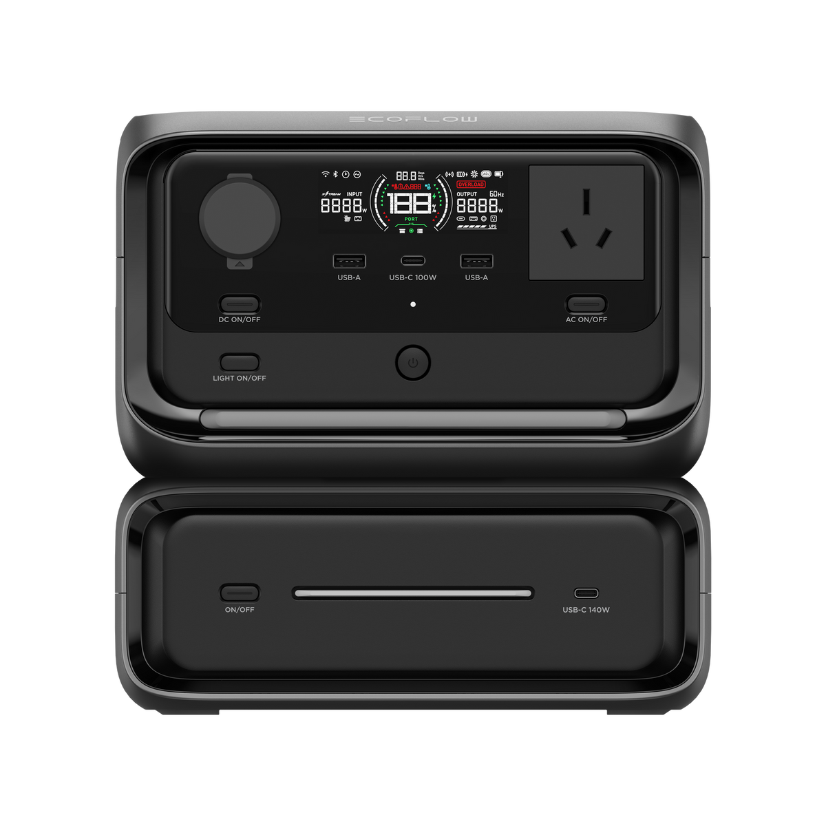 Ecoflow RIVER 3 Max Portable Power Station | 600W | 572Wh