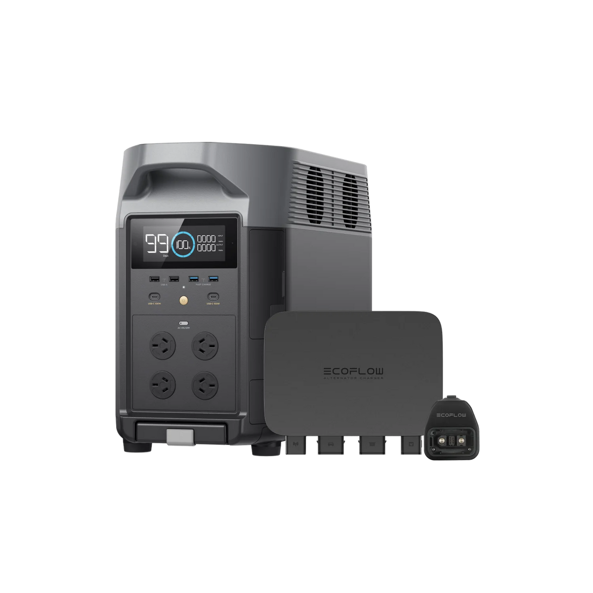 EcoFlow Delta Pro + 800W AC + Adapter