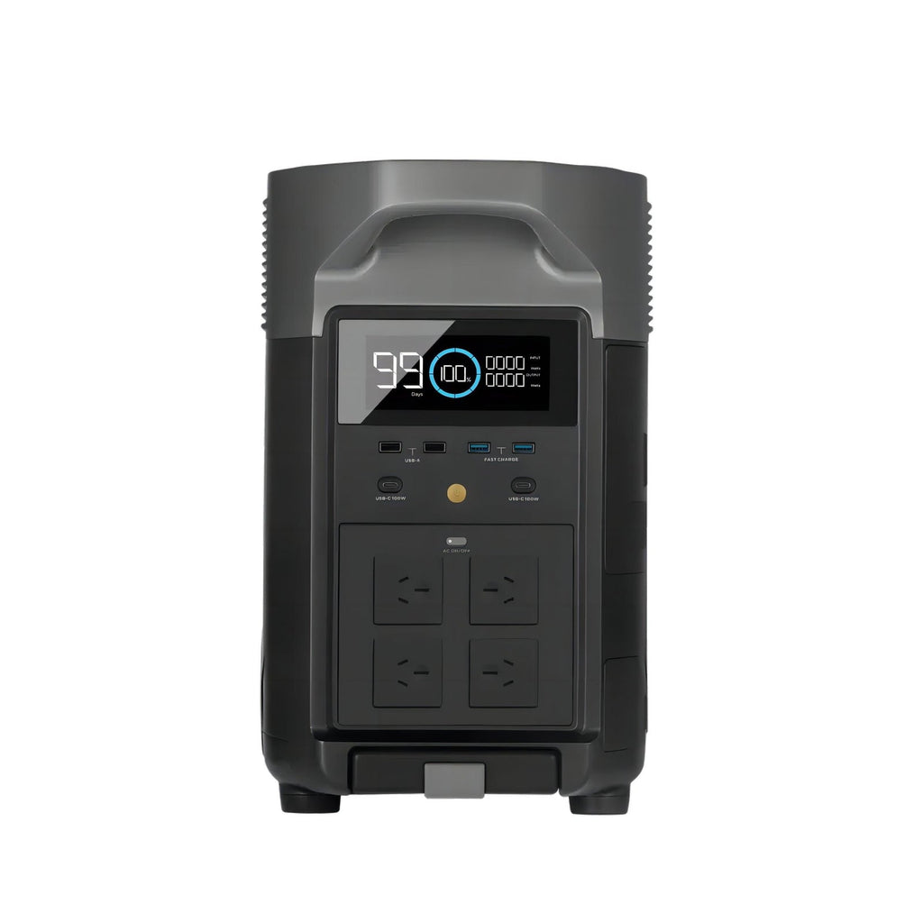 EcoFlow Delta Pro + 400W Lightweight Portable Solar Panel