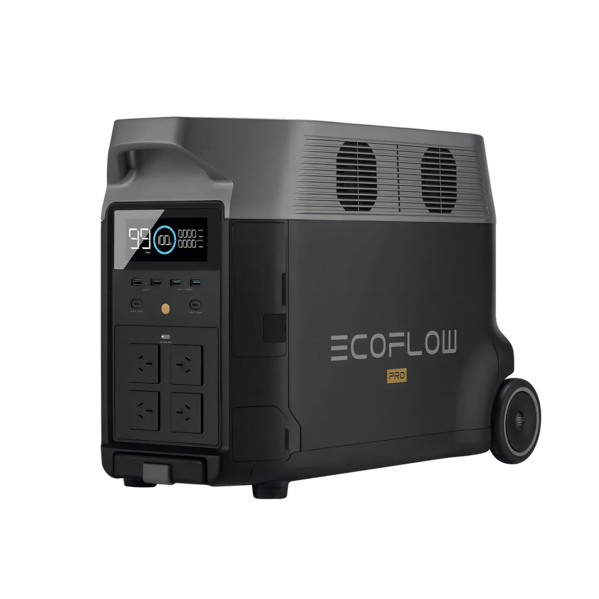 EcoFlow Delta Pro + 400W Lightweight Portable Solar Panel