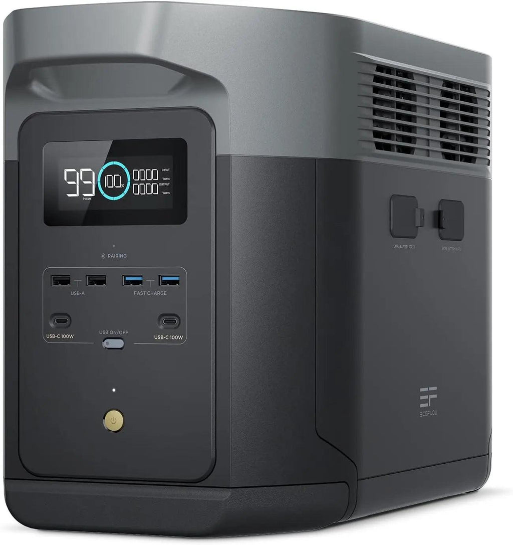 EcoFlow DELTA 2 Max Portable Power Station | 2400W | 2048Wh